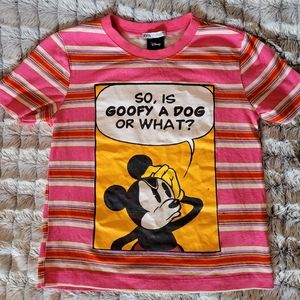 ZARA Disney Small Mickey Mouse T-shirt